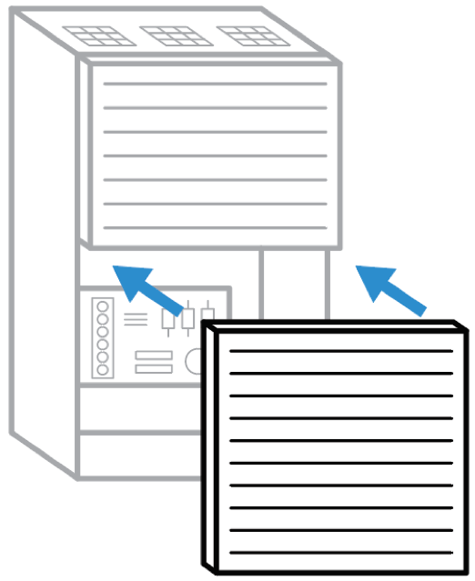 closing furnace cover diagram